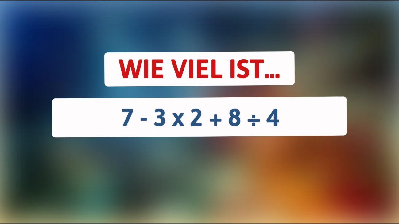 Bist du clever genug, um dieses Mathe-Rätsel zu lösen? Fordere dich selbst heraus!"