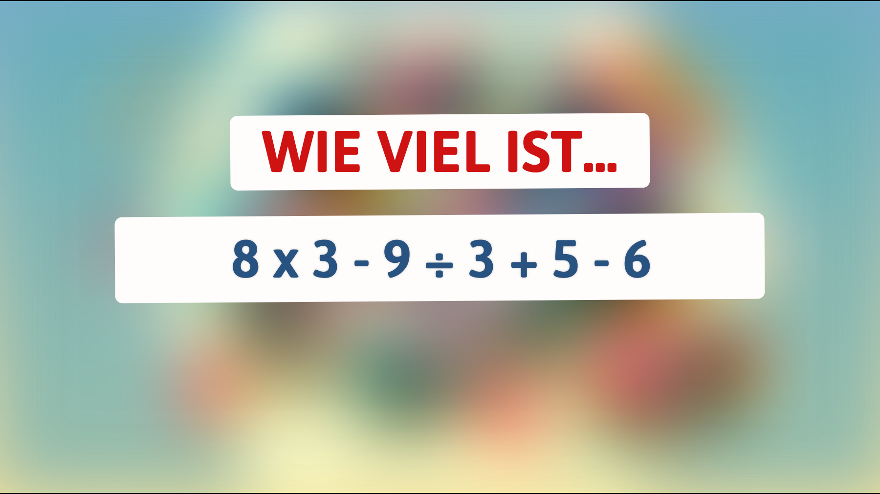 Nur 1% der Menschen können diese mathematische Herausforderung lösen – gehörst du dazu? Teste deine Intelligenz!"