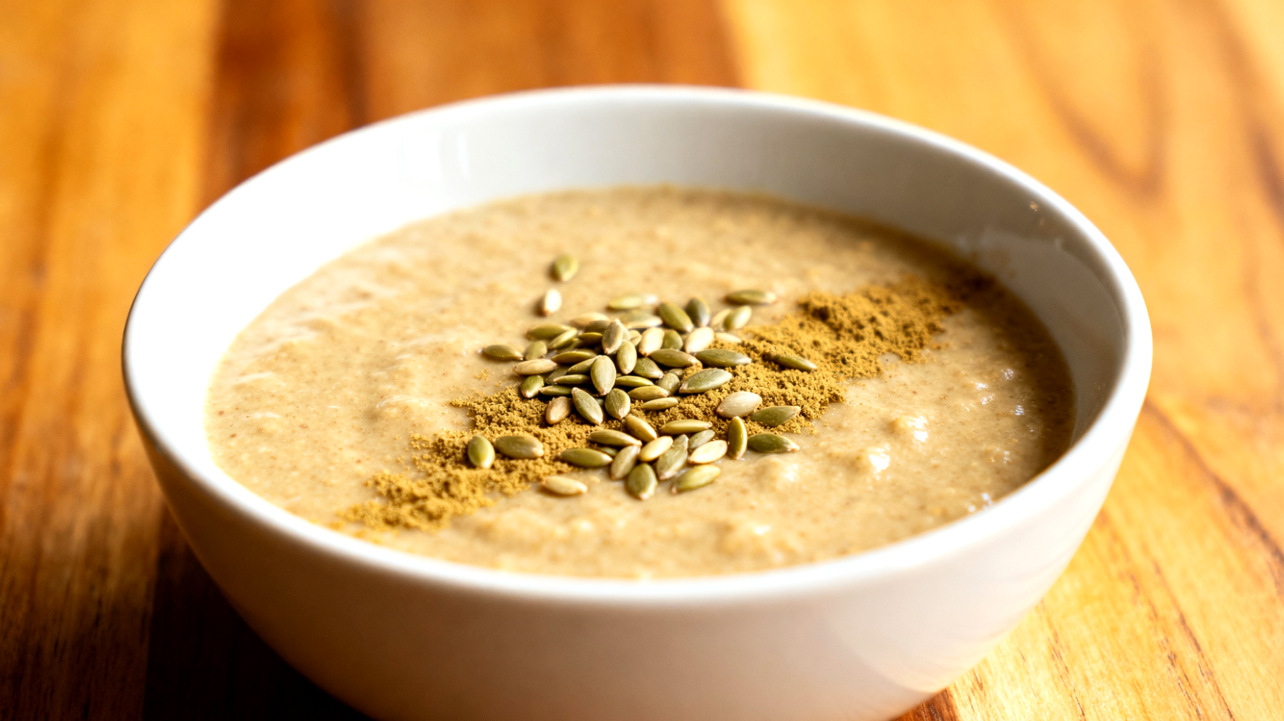 Teff-Pudding mit Hanfsamen und Ashwagandha"
