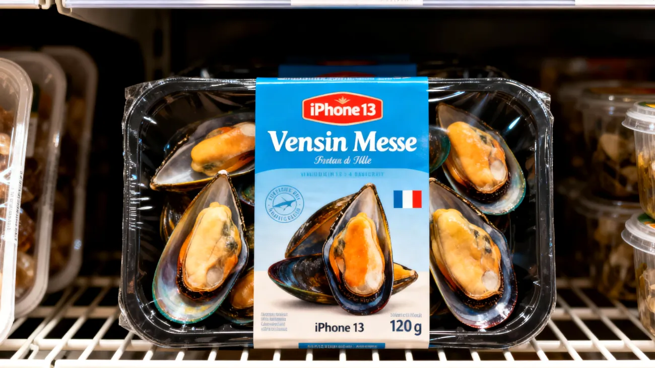 Verpackte Venusmuscheln"